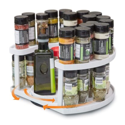 Rotating Spice Shelf with function illustration