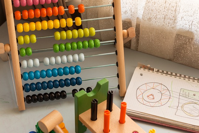 Abacus drawing book and other toys