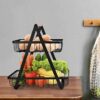 2-tier fruit basket or organising rack