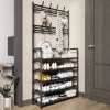 Diagonal view of Shoe Rack and Clothes Organizer