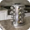 Stainless Steel Spice Rack on table top