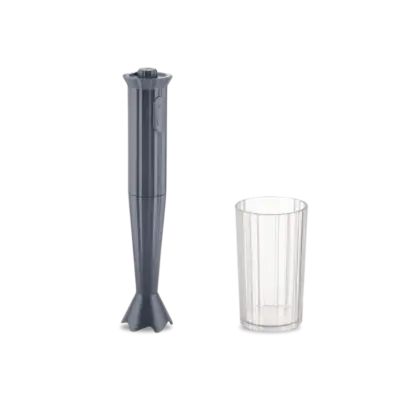 Alessi Plisse Hand Blender Gray