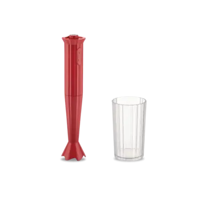 Alessi Plisse Hand Blender Red
