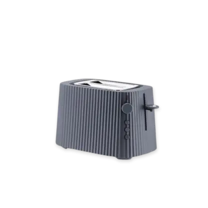 Alessi Plisse Toaster 2 Slice Gray