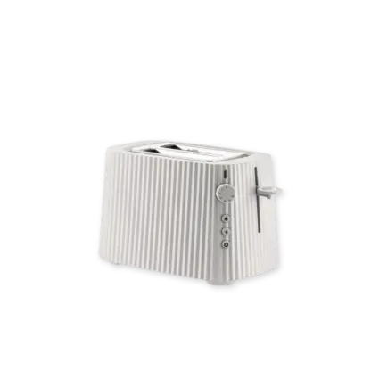 Alessi Plisse Toaster 2 Slice White