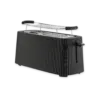 Alessi Plisse Toaster Double Compartment Black