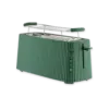 Alessi Plisse Toaster Double Compartment Green