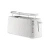 Alessi Plisse Toaster Double Compartment White