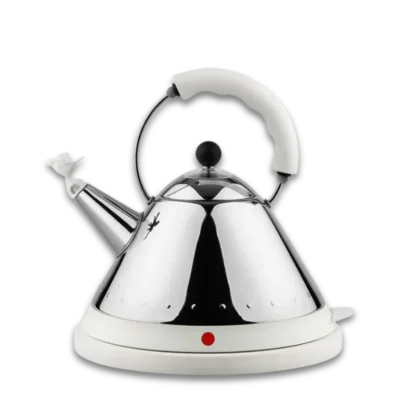 Alessi Michael Graves Electric Kettle in white