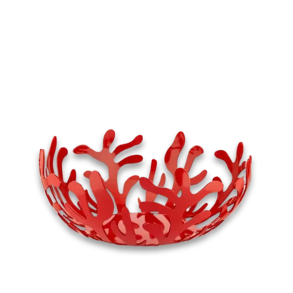 Red Alessi Mediterraneo Fruit Bowl