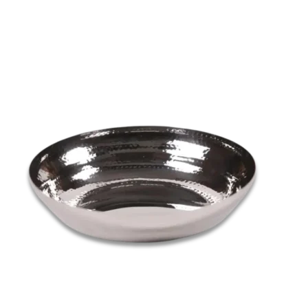 Round Contour Stainless Steel Bowl from front