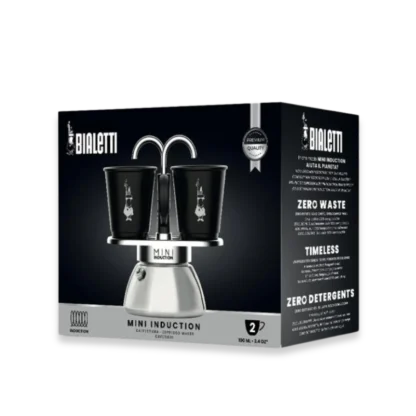Bialetti Mini Express Induction Moka Pot Packaging