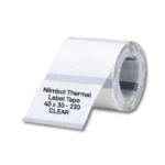 Transparent Thermal Label 40x30mm