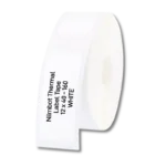 White Thermal Label 12x40mm