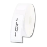 White Thermal Label 15x26mm