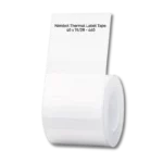 White Thermal label 40x15mm