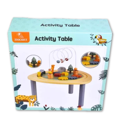 Wooden Activity Table Packaging