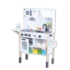Wooden Kitchen Playset viewed from the front