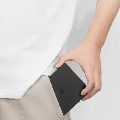 Black Mirror Mini Coffee Scale – Ultra-Thin Precision for Espresso & Pour-Over portability is the name of its game