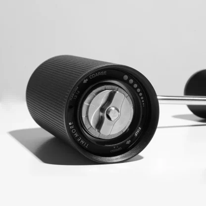 Bottom of the Chestnut C2S Portable Manual Coffee Grinder showing the adjustment ring