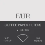 Filtr cone-shaped coffee dripper filter paper 1-2 cups