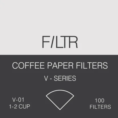Filtr cone-shaped coffee dripper filter paper 1-2 cups
