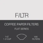 Filtr wedge shaped pour over coffee paper filters 1-2 cups