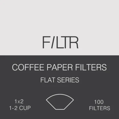 Filtr wedge shaped pour over coffee paper filters 1-2 cups