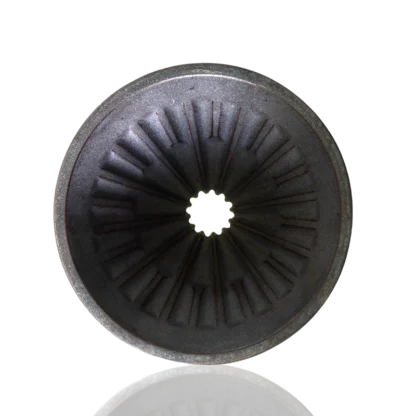 Timemore Crystal Eye Ceramic Pour-Over Coffee Dripper in black for manual coffee brewing