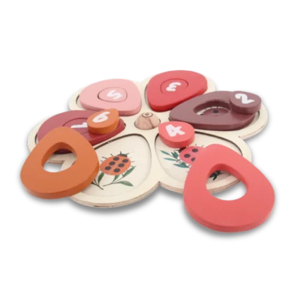 Partially Disassembled Chunky Flower Puzzle