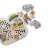 Disassembled Big Five Animals Puzzle