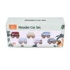 Zookabee Wooden Toy Car set packaging
