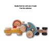 Little Greyton Double Push Car with other wooden toys from the Little Greyton Collection