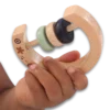 Themed Wooden Baby Rattle - Little Greyton